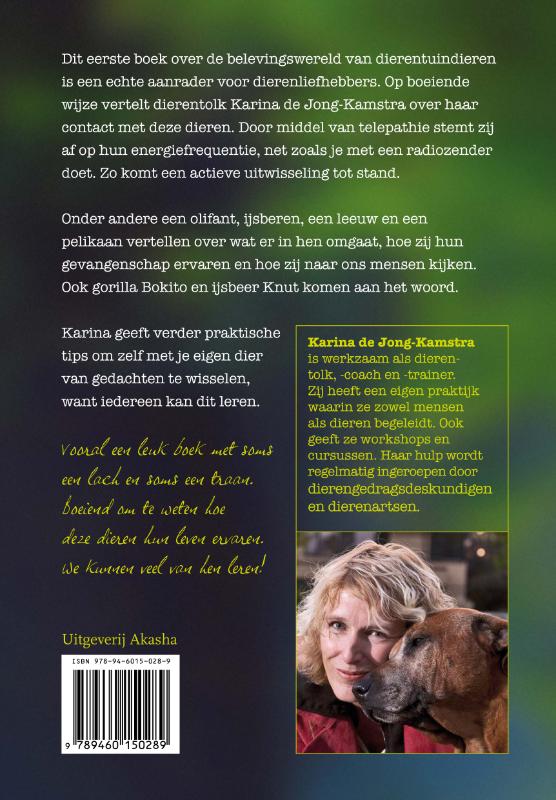 Achterkant van Dierentuindieren aan het woord