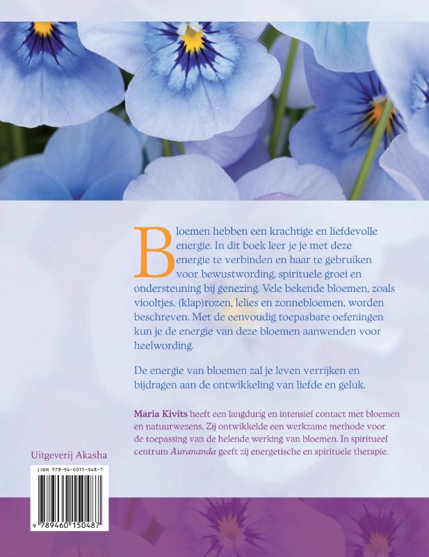 Achterkant van Helen met bloemenenergie
