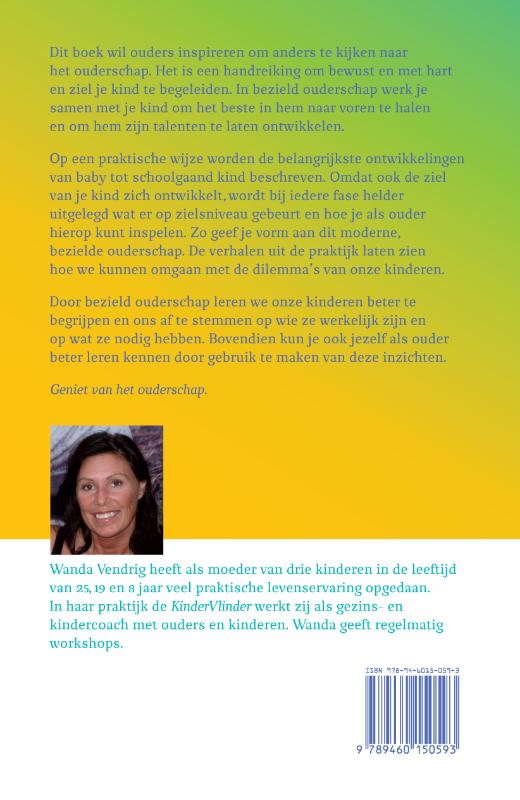 Achterkant van Bezield ouderschap