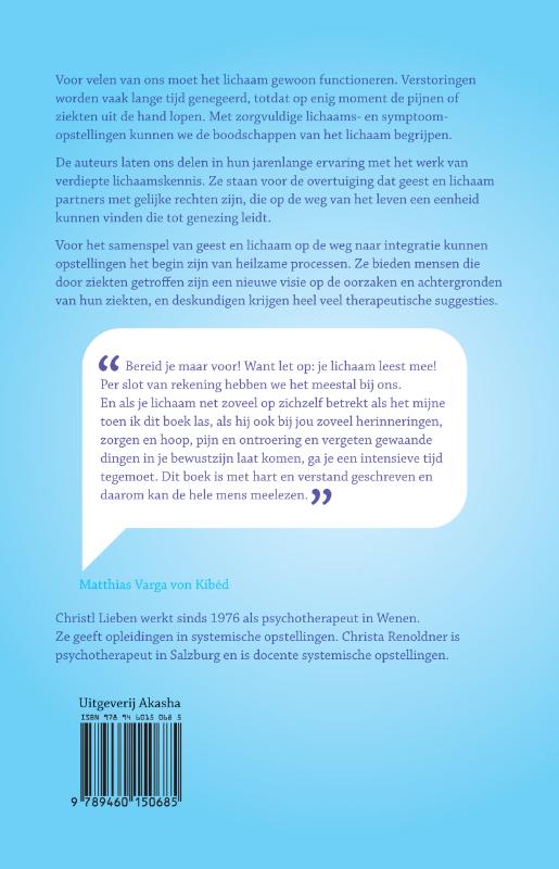 Achterkant van Lichaams- en symptoomopstellingen