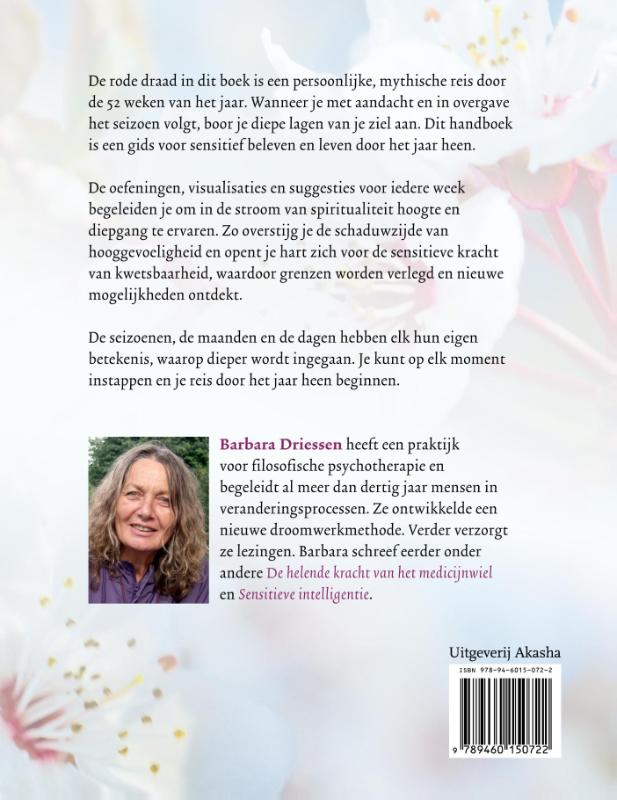 Achterkant van Handboek voor sensitief leven