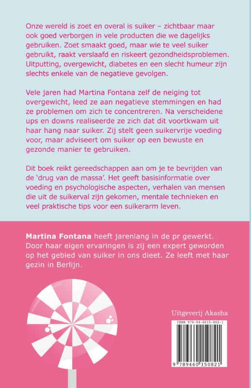 Achterkant van Afkicken van suiker
