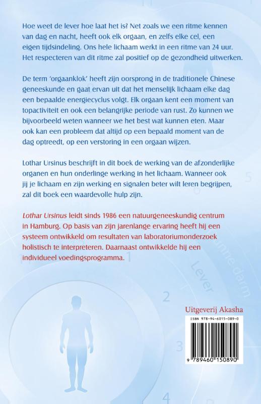 Achterkant van De orgaanklok