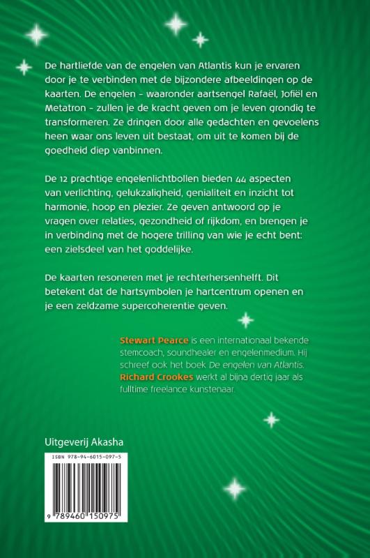 Achterkant van Hartsymbolen van de engelen van Atlantis