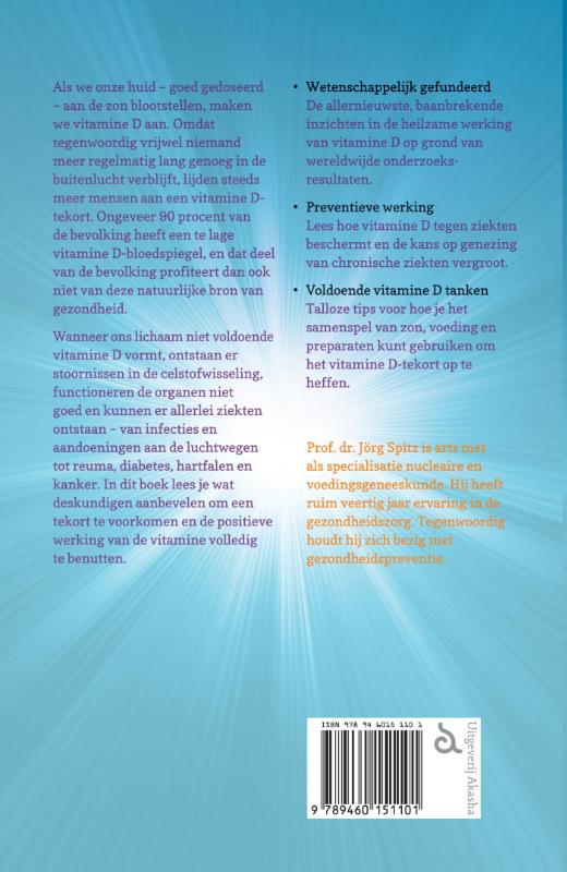 Achterkant van Superhormoon vitamine D
