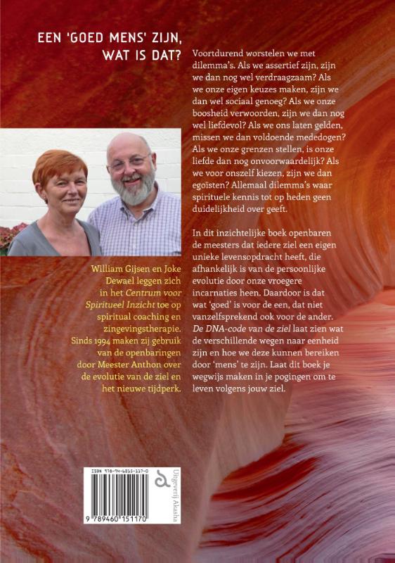 Achterkant van De DNA-code van de ziel