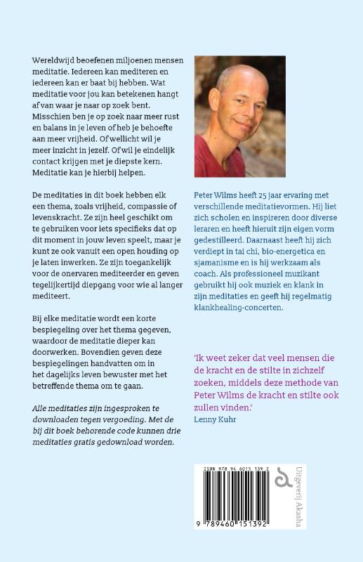 Achterkant van 45 geleide meditaties