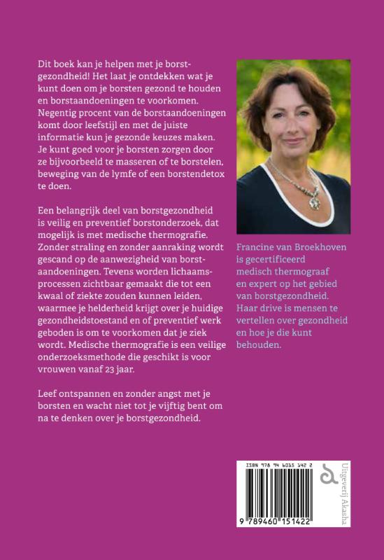 Achterkant van Handboek borstgezondheid