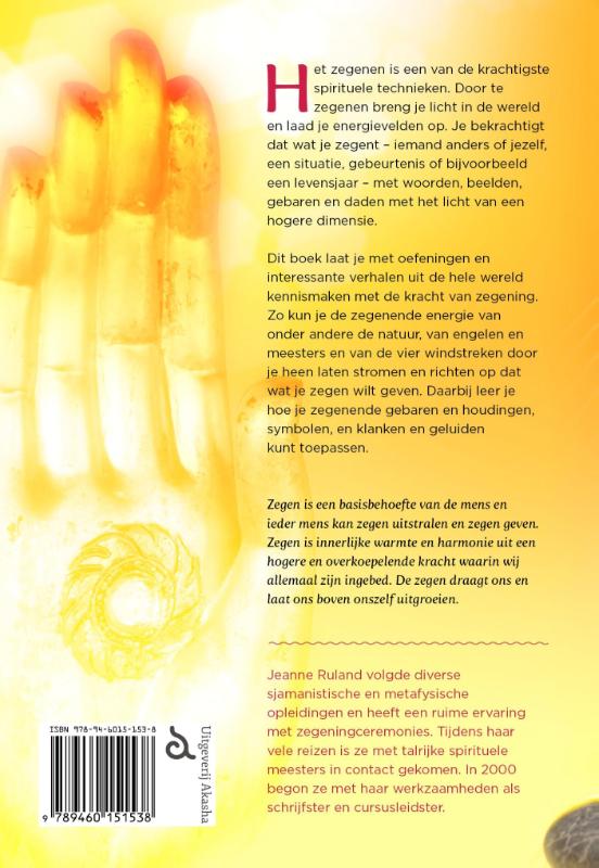 Achterkant van De kracht van zegening