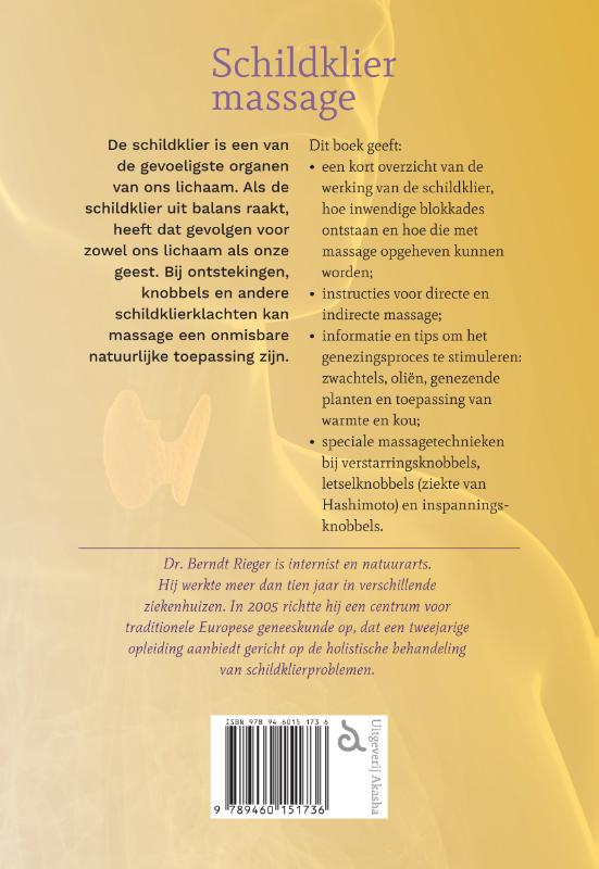 Achterkant van Schildkliermassage