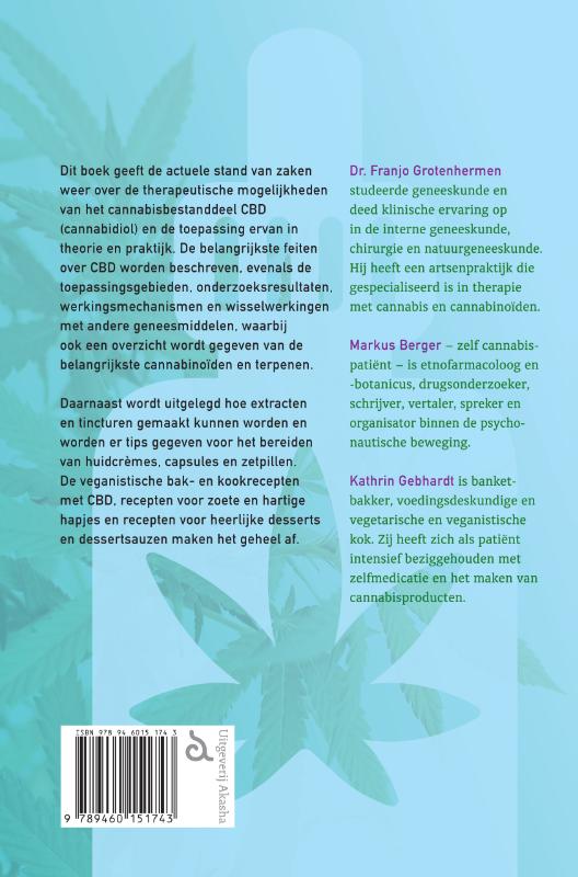 Achterkant van CBD – Cannabidiol