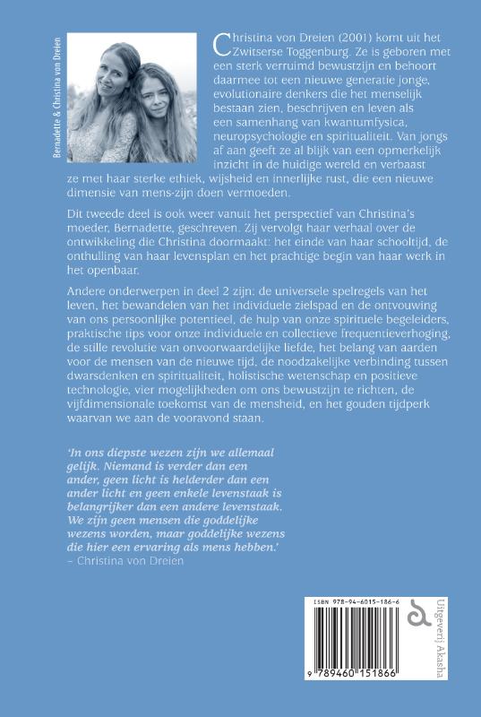 Achterkant van Het visioen over het goede