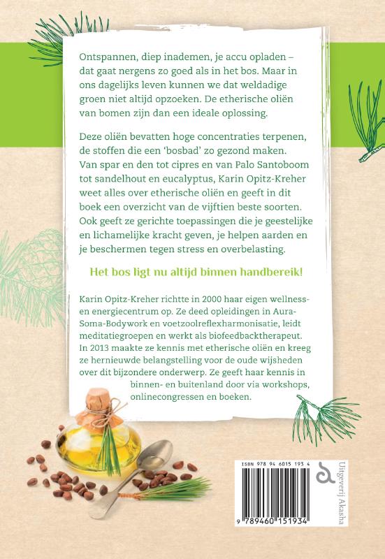 Achterkant van Boomoliën