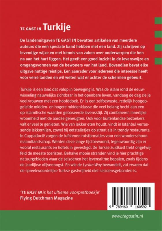 Achterkant van Turkije