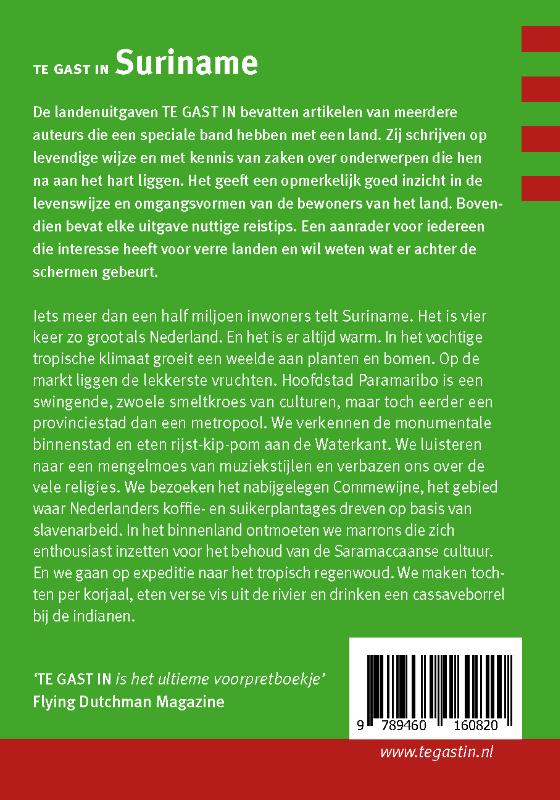 Achterkant van Suriname