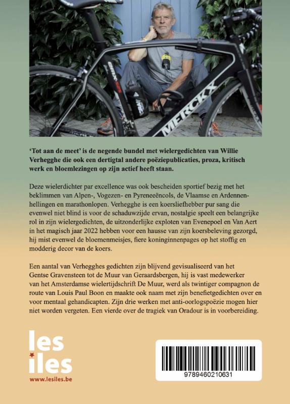 Achterkant van Tot aan de meet