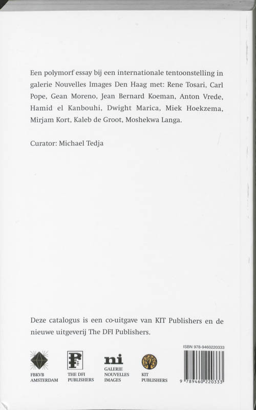Achterkant van Eat the Frame