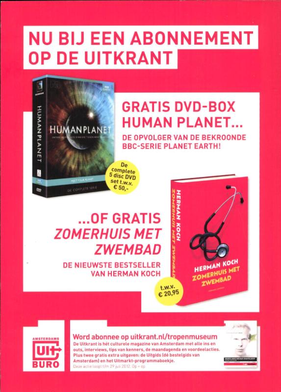 Achterkant van De Dood Leeft