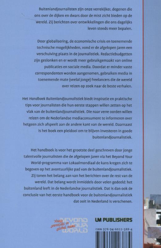 Achterkant van Handboek buitenlandjournalistiek