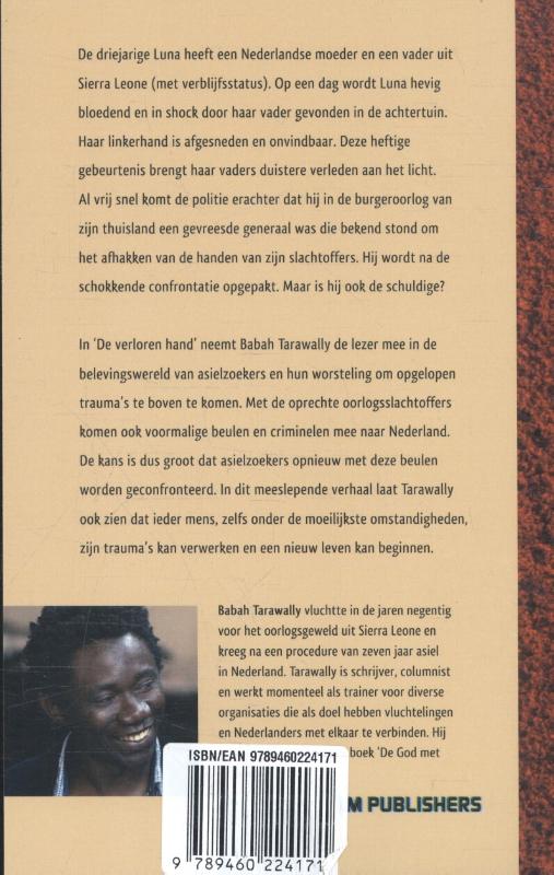 Achterkant van De verloren hand