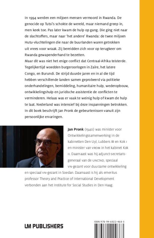 Achterkant van Strijd rond de grote meren
