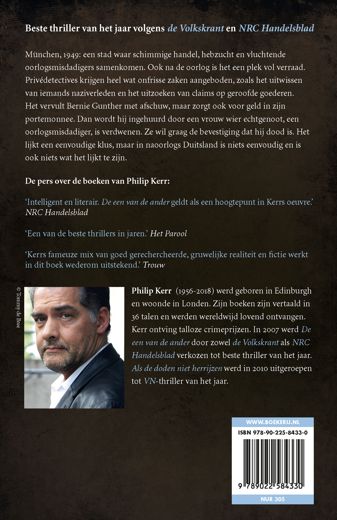 Achterkant van De een van de ander