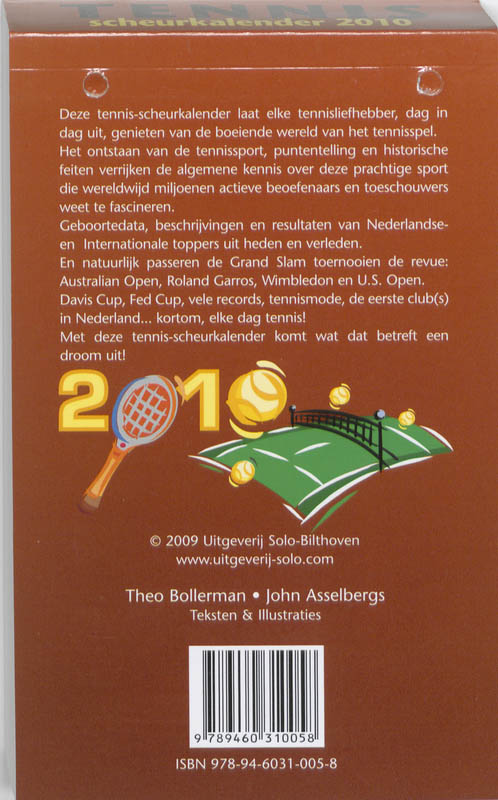 Achterkant van 2010