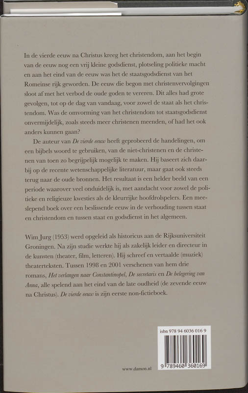 Achterkant van De vierde eeuw
