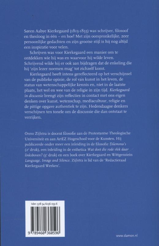 Achterkant van Kierkegaard in discussie