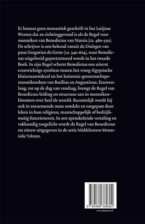Achterkant van Regel