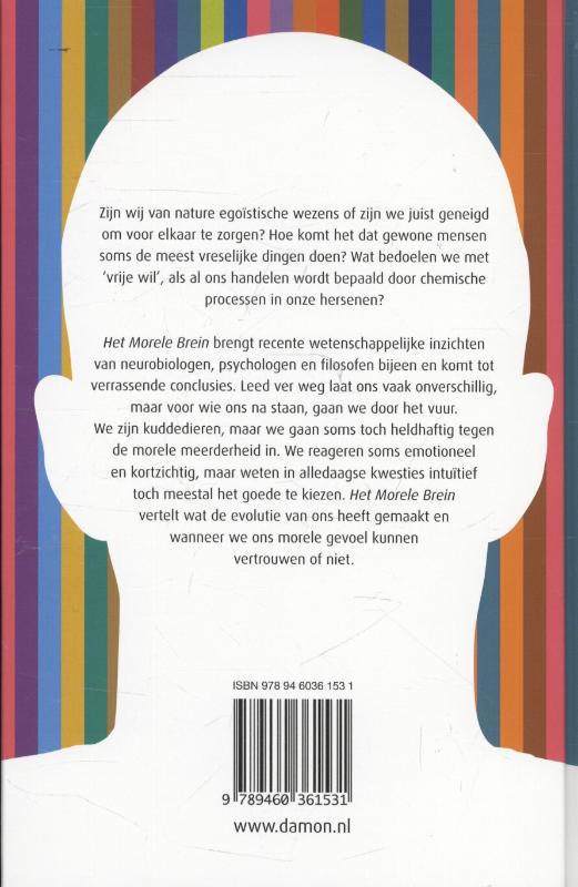 Achterkant van Het morele brein