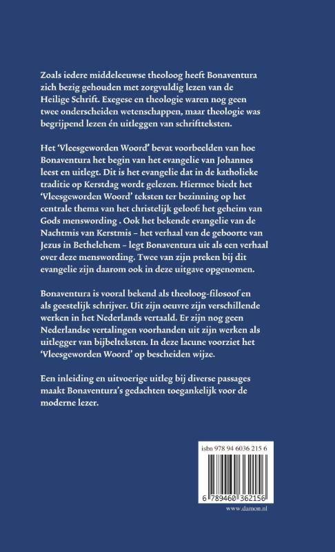 Achterkant van Vleesgeworden woord