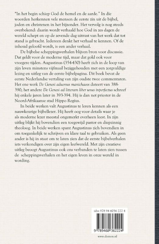 Achterkant van Onze wereld in wording