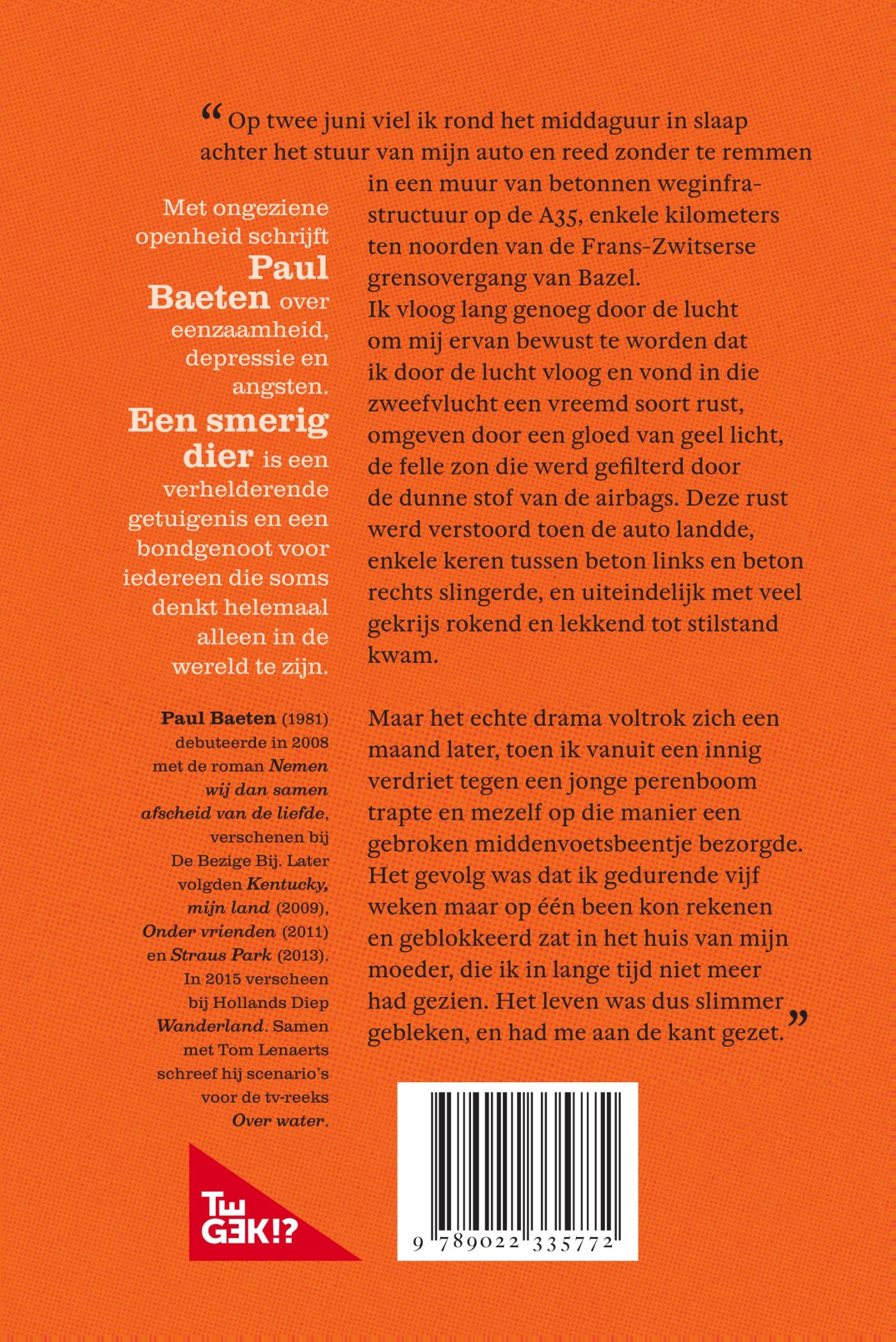 Achterkant van Een smerig dier