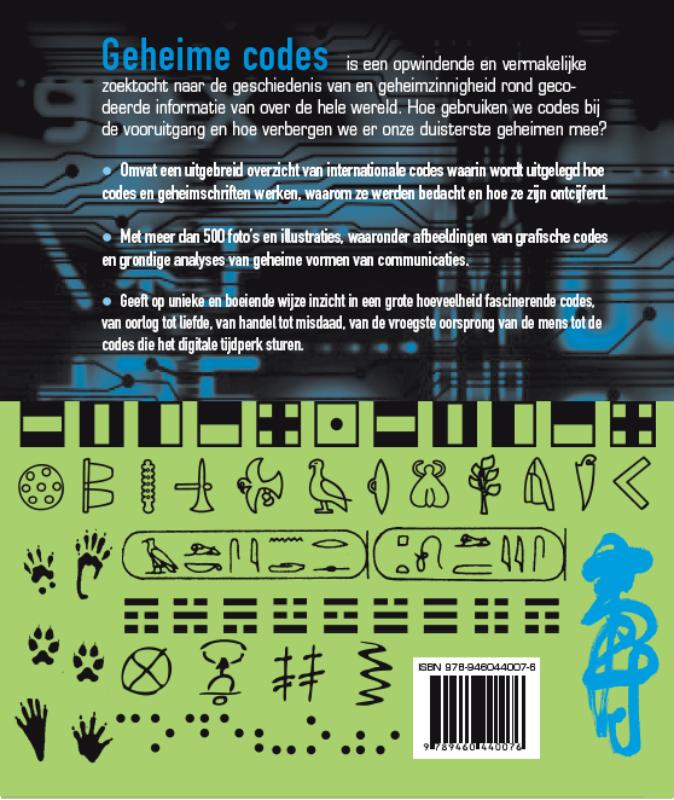 Achterkant van Geheime Codes