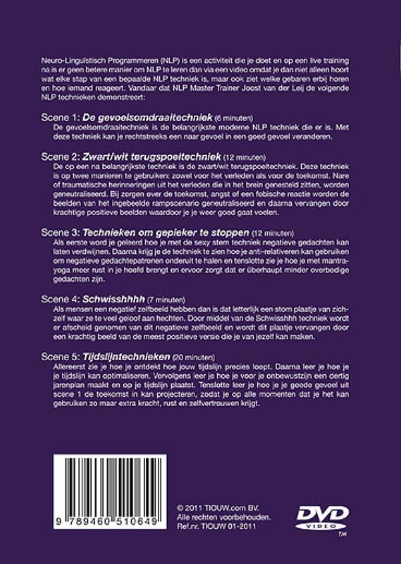 Achterkant van NLP kan je leren