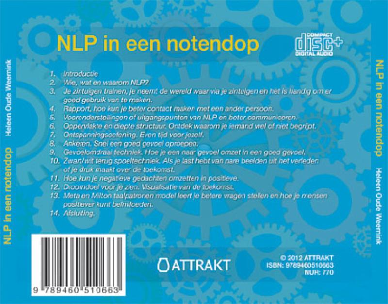 Achterkant van NLP in een notendop