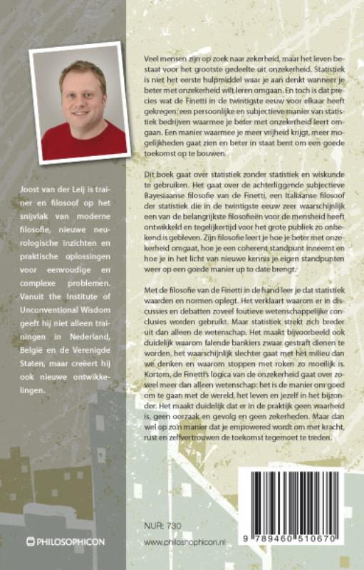 Achterkant van De logica van onzekerheid