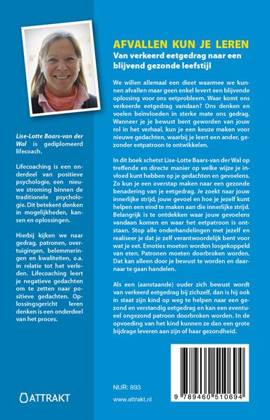 Achterkant van Afvallen kun je leren