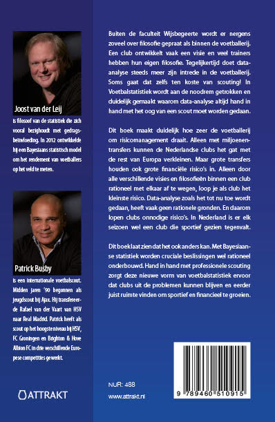 Achterkant van Voetbalstatistiek