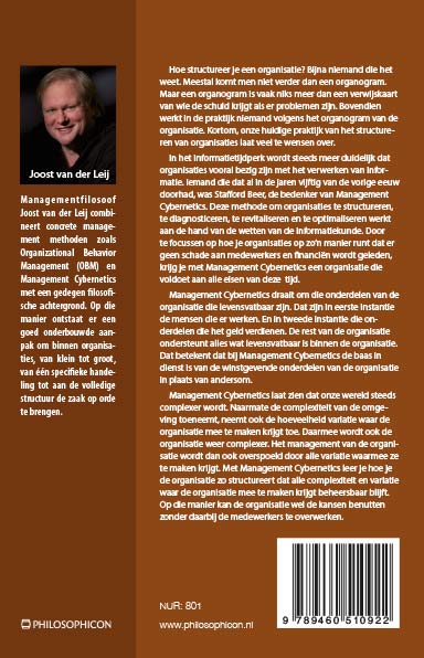 Achterkant van Management Cybernetics