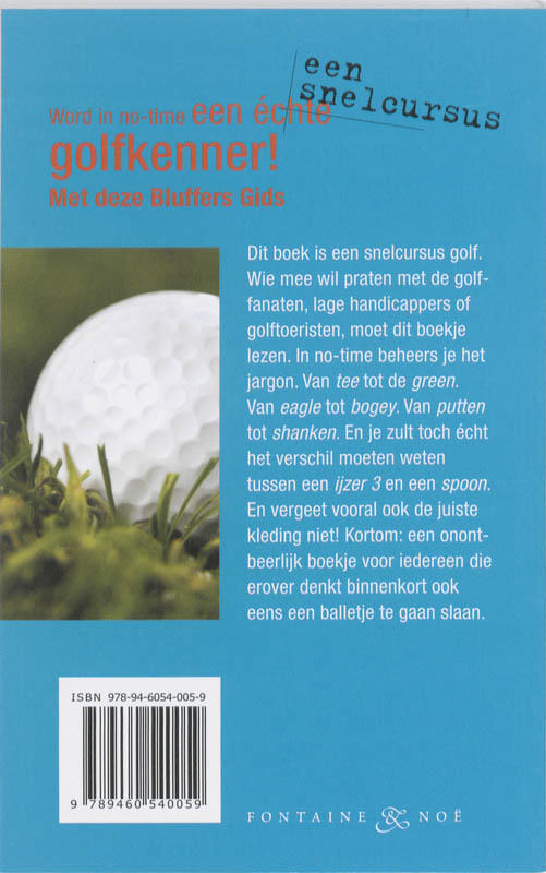 Achterkant van Golf