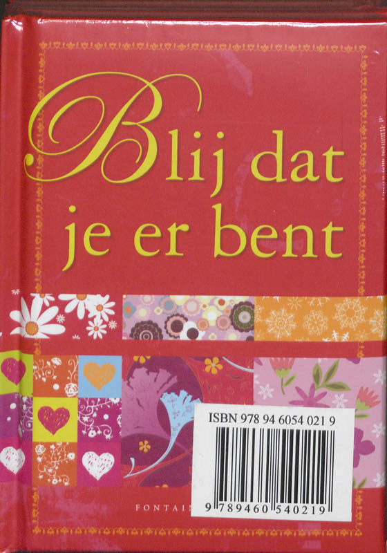 Achterkant van Blij dat je er bent set 2 ex