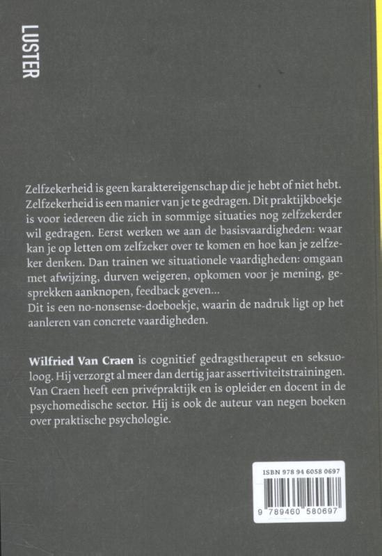 Achterkant van Zekerder van jezelf