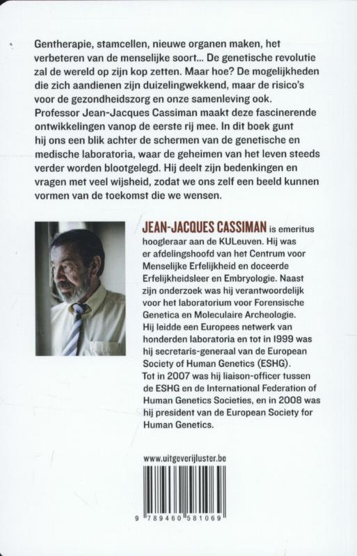Achterkant van De genetische revolutie