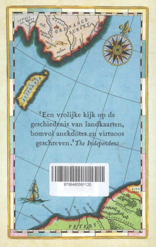 Achterkant van Op de kaart