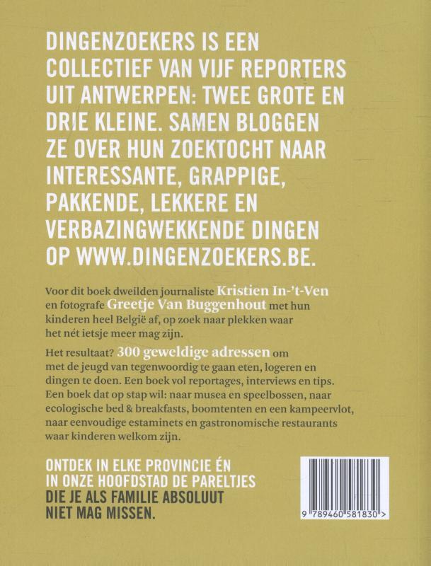 Achterkant van België voor kinderen en hun baasjes