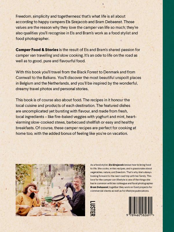 Achterkant van Camper Food & Stories