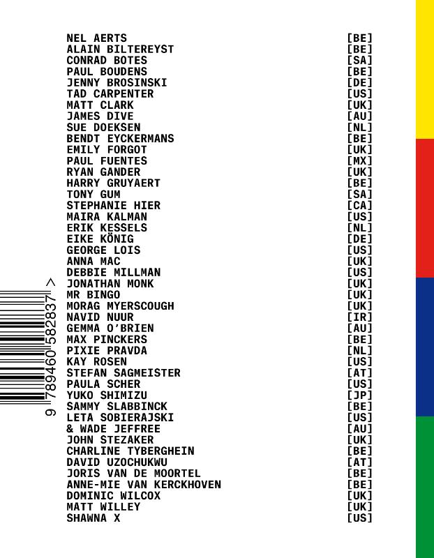 Achterkant van Creatives on Creativity