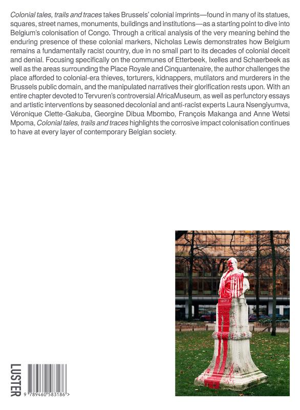 Achterkant van Colonial Tales, Trails and Traces